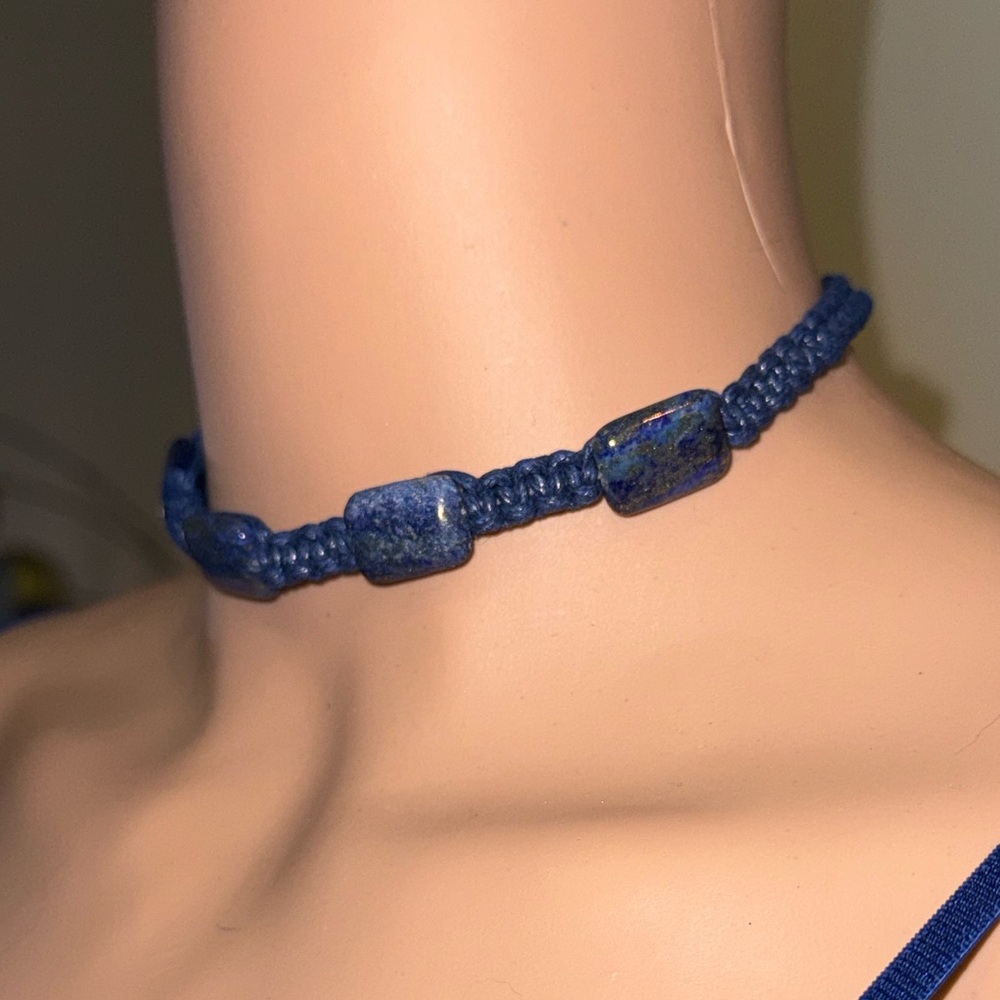 NWT Free People Royal Blue Choker